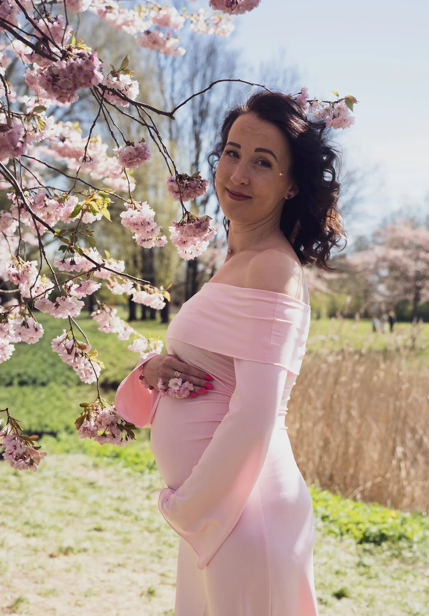 Grūtniecības fotosesija ar partneri